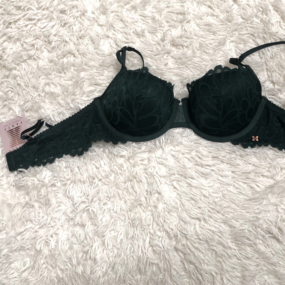Savage X Fenty Not Sorry Lightly Lined Lace Balconette Bra ✨ Brand New ✨